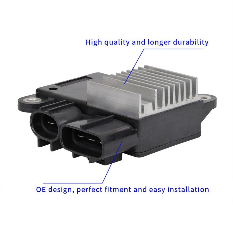 DOICOO 89257-12010 89257-12020 Cooling Fan Control Module ECU ECM Fit for Toyota Matrix Corolla Mazda CX-7 5 2007 2008 2009 2010 2011 2012 2013,8925712010 8925712020 - Image 2